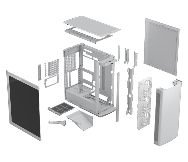 Fractal Design Define One Light TG Clear Tint - 1588926 - zdjęcie 11